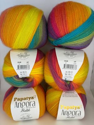 Papatya Angora Batik - Vibrant - 37