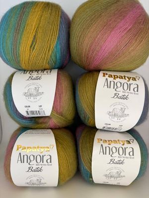 Papatya Angora Batik - Mustard - 61